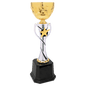 Gold/Silver Metal Cup-12 3/4"
