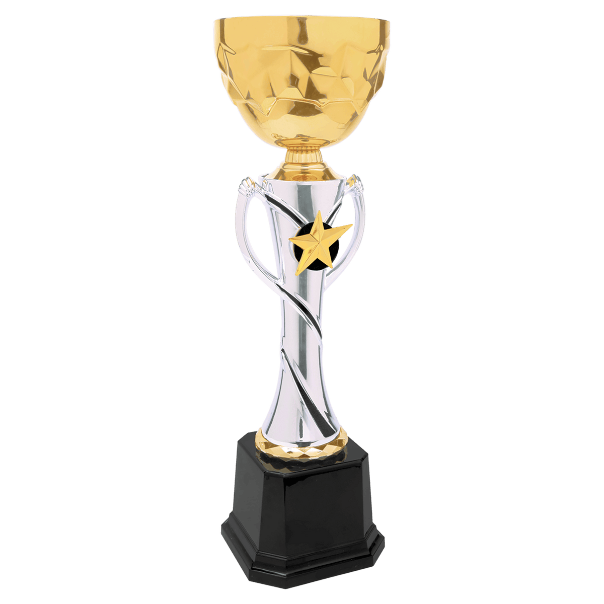 Gold/Silver Metal Cup-14"