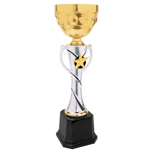 Gold/Silver Metal Cup-14"