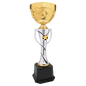 Gold/Silver Metal Cup-17 3/4"
