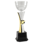 Silver/Gold Textured Metal Cup-11 3/4"