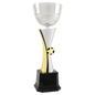 Silver/Gold Textured Metal Cup-13 1/4"
