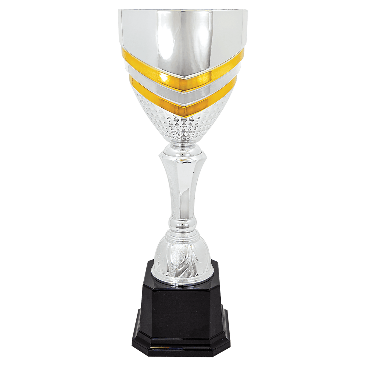 Silver/Gold Metal Cup-17"