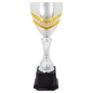 Silver/Gold Metal Cup-17"
