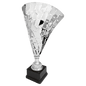 Silver Metal Flag Cup-15 1/2"