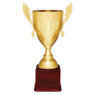 Gold Metal Cup-22"