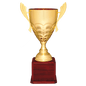 Gold Metal Cup-21"