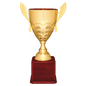 Gold Metal Cup-23 1/2"