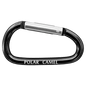 Black Polar Camel Water Bottle Carabiner