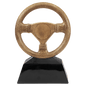 Antique Gold Steering Wheel Resin-10"