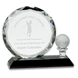 Crystal Golf Award-6 1/2"