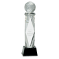 Crystal Golf Ball Tower Award