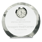 Round Premier Crystal Clock