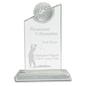 Crystal Golf Ball Peak Award-7 1/4"