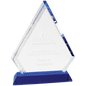 8 3/4 Crystal Diamond with Blue Base
