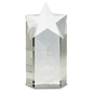 8" Crystal Star Column