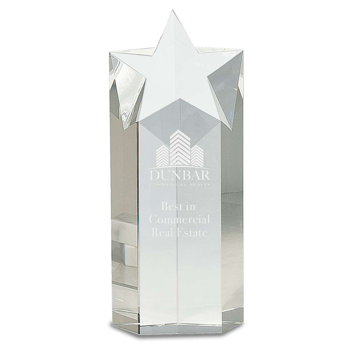 10"  Crystal Star Column