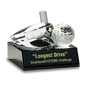 Crystal Golf Paperweight