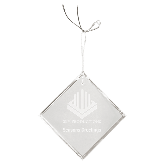 Crystal Diamond Ornament