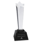 Small Crystal Rising Star with Black Base