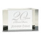 5" X 3" Crystal Facet Block Award