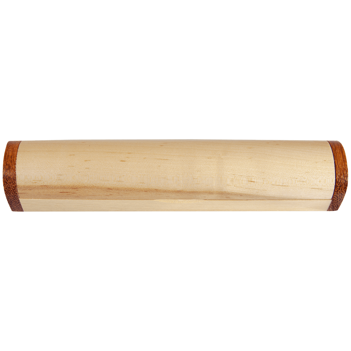 Maple Single Pen & Pencil Case with Rosewood Finish Trim
