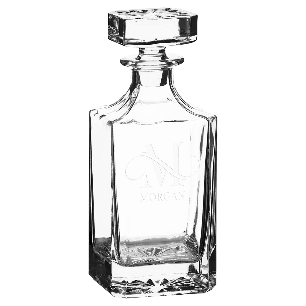 Polar Camel Square Glass Decanter