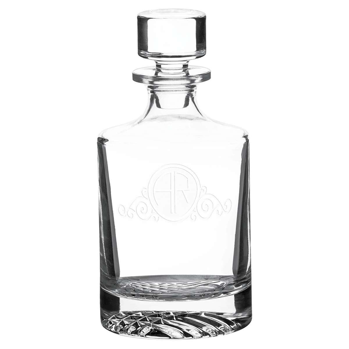 Polar Camel Round Glass Decanter