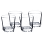 Polar Camel Square Rocks Glasses Set of Four
