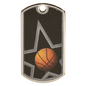 Basketball Dog Tag