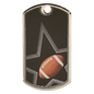 Football Dog Tag