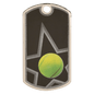 Tennis Dog Tag
