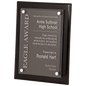 10 1/2" x 13" Black Piano Finish Floating Acrylic Plaque