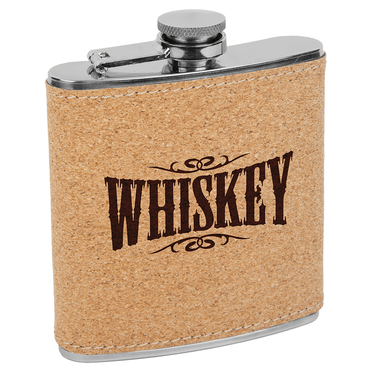 Cork 6 oz. Flask
