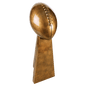 Antique Gold Football Resin-10 1/4"