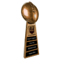 Antique Gold Football Resin-15"