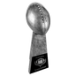 Antique Silver Football Resin-10 1/4"