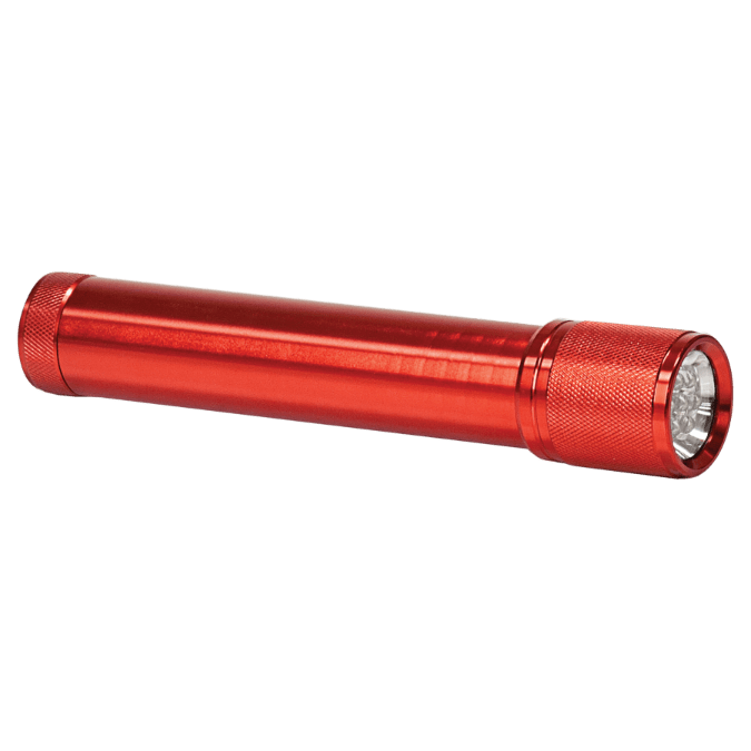 Red 7-LED Flashlight