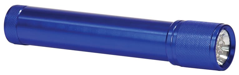 Blue 7-LED Flashlight