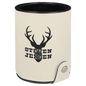 White Leatherette Dice Cup Set