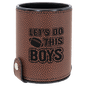 Football Leatherette Dice Cup Set
