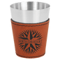 Rawhide Leatherette Shot Glass