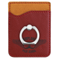 Rose' Leatherette Cell Phone Wallet with Silver Ring