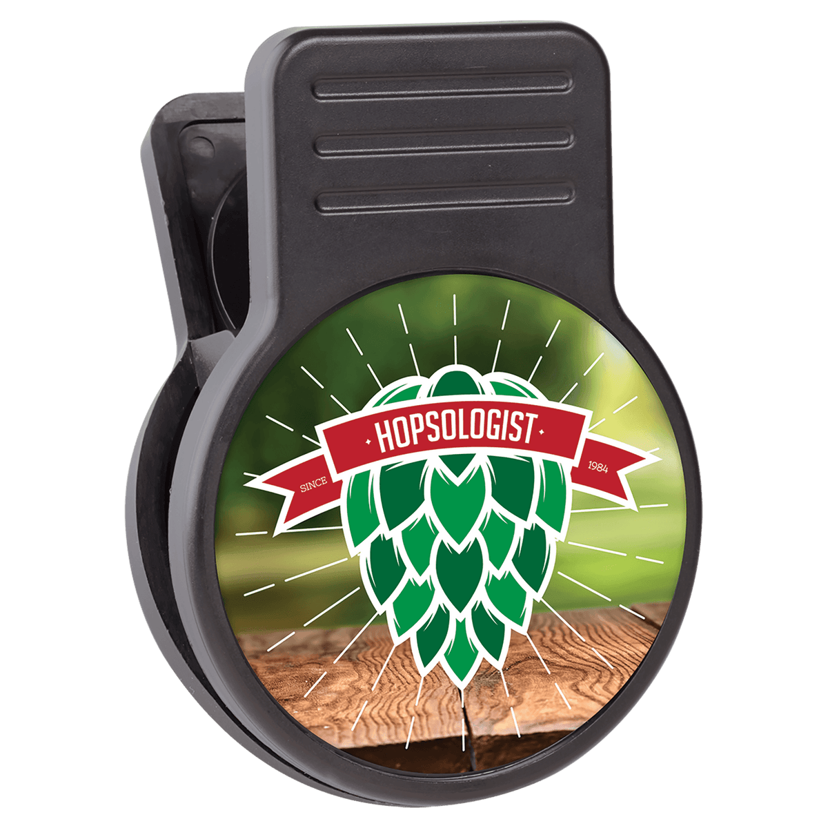 Magnetic Chip Clip with Bottle Opener and 2" Insert Area