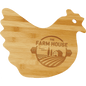 Bamboo Hen Shaped Cutting Board