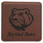 Football Leatherette Square Coaster