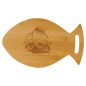 Bamboo Fish Shaped Cutting Board