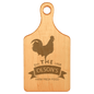 Paddle Shaped Maple Cutting Board