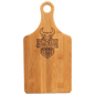 13 1/2" x 7" Bamboo Paddle Shaped Cutting Board