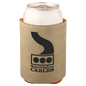 Light Brown  Leatherette Beverage Holder